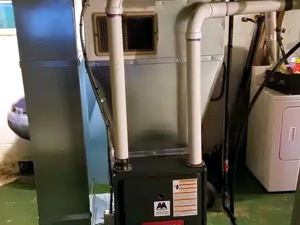 Boiler and expansion tank serviced by Advantage Air